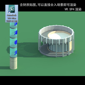 门卫室 门卫模型 厂区门卫