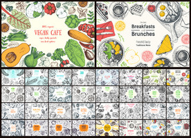 34套蔬菜水果矢量素材