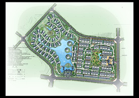 地产彩平规划总图