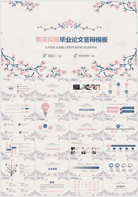 毕业论文答辩PPT模板