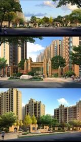 楼盘建筑效果图