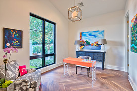 门窗 别墅 阳光房 沙发 桌子