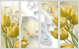 时尚郁金香移门