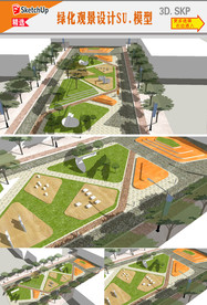 广场绿化景观设计