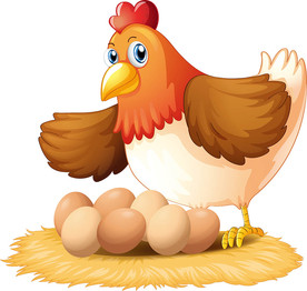 土鸡蛋矢量设计素材