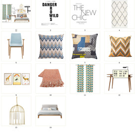 小清新家居配搭素材