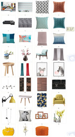 现在家居装饰设计素材