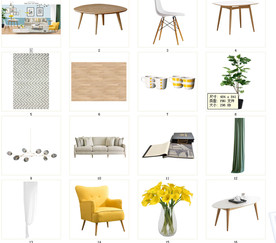 清新家居组合