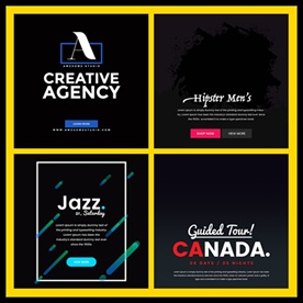 欧美外国英文排版艺术字创意主图