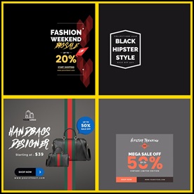 欧美外国英文排版艺术字创意主图