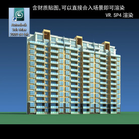 高层住宅 现代高层 小区 住宅