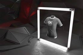 服装设计PSD样机图