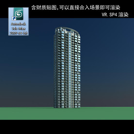 高层住宅 现代高层 小区 住宅