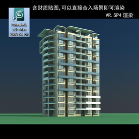 高层住宅 现代高层 小区 住宅