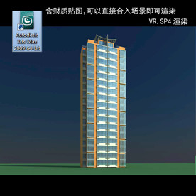 高层住宅 现代高层 小区 住宅