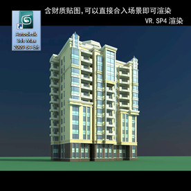 高层住宅 现代高层 小区 住宅