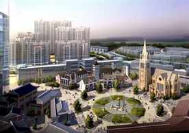 城市广场建筑设计图