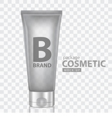 化妆品模板日用品模型挤压支装瓶