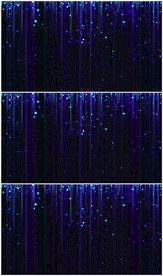 唯美的蓝色粒子流