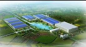 工业区建筑景观效果图