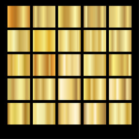 金属色块黄金色板素材金牌匾