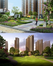 地产建筑规划设计图