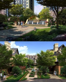 小区入口景观设计