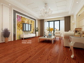 欧式电视墙样机