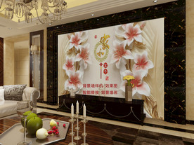 酒店电视墙智能样机图