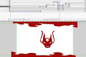 中国风饕餮奔跑变化的广告10秒
