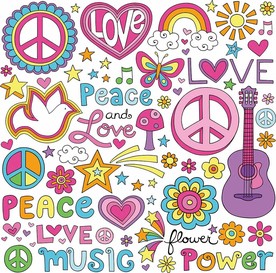 青春时尚潮流涂鸦设计素材