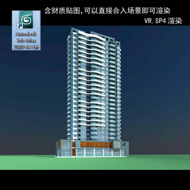 高层住宅 现代高层 小区 住宅