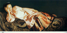 姜国芳油画 帝后