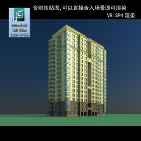 高层住宅 现代高层 小区 住宅