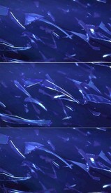 蓝色玻璃背景视频