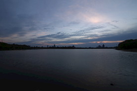 长春南湖日出延时视频