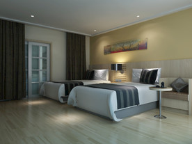 酒店客房标准间