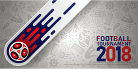 2018足球世界杯展板设计