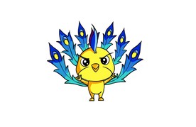 Q版  小凤凰  正面