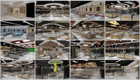 精品超市效果图