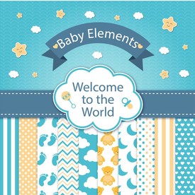 十一款母婴儿童婴儿类背景壁纸