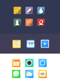 网页移动APP界面icon图标