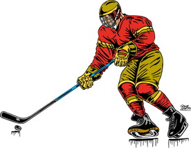 冰上曲棍球比赛