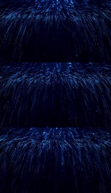 蓝色粒子瀑布背景视频