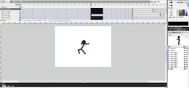 火柴人跳舞的动作10秒源文件