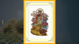 十字绣 十字绣素材 财神