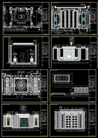 家庭室平面图纸