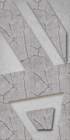 3D立体石纹玄关装饰画