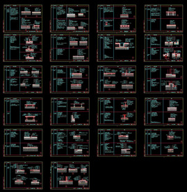 地面铺装cad施工图