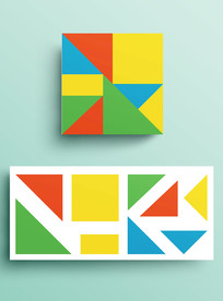 七巧板拼图图片